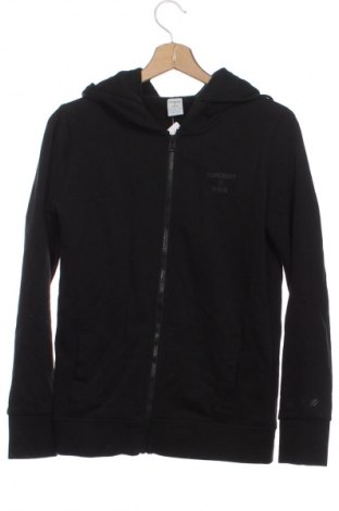 Γυναικείο φούτερ Superdry, Μέγεθος XS, Χρώμα Μαύρο, Τιμή 24,99 €