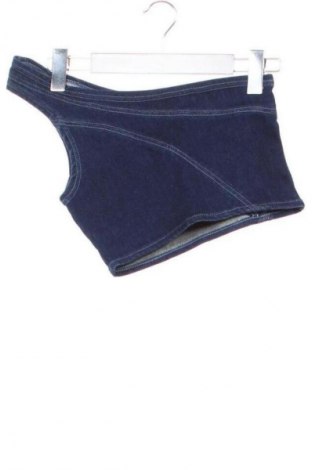 Γυναικείο τοπ Bershka, Μέγεθος XS, Χρώμα Μπλέ, Τιμή 14,82 €