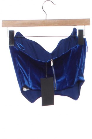Γυναικείο τοπ Bershka, Μέγεθος M, Χρώμα Μπλέ, Τιμή 28,99 €