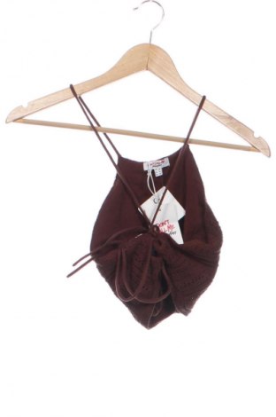 Дамски топ Jennyfer, Размер M, Цвят Кафяв, Цена 6,13 €