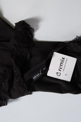 Γυναικείο τοπ Okay, Μέγεθος M, Χρώμα Μαύρο, Τιμή 5,99 €