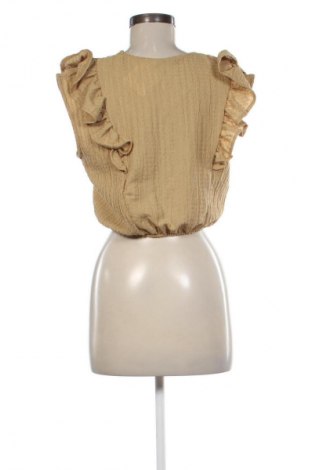 Γυναικείο τοπ Pull&Bear, Μέγεθος XS, Χρώμα Κίτρινο, Τιμή 15,00 €