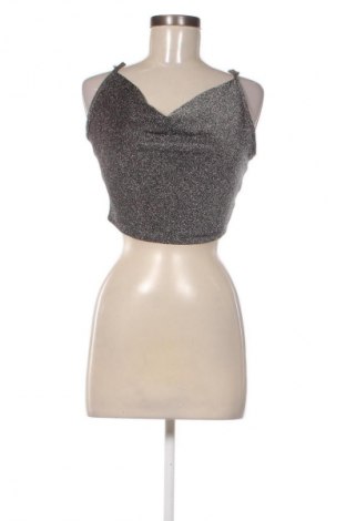 Γυναικείο τοπ SHEIN, Μέγεθος L, Χρώμα Ασημί, Τιμή 6,99 €