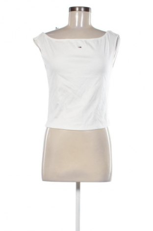 Top de femei Tommy Jeans, Mărime L, Culoare Alb, Preț 202,99 Lei, #135714414