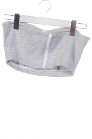 Γυναικείο τοπ Unbranded, Μέγεθος XS, Χρώμα Γκρί, Τιμή 15,00 €