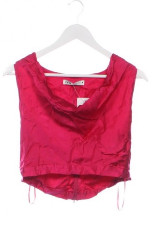 Дамски топ Zara, Размер L, Цвят Розов, Цена 9,21 €