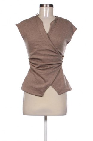 Γυναικείο τοπ Zara, Μέγεθος S, Χρώμα Καφέ, Τιμή 11,99 €