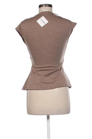 Γυναικείο τοπ Zara, Μέγεθος S, Χρώμα Καφέ, Τιμή 11,99 €