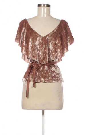 Γυναικείο τοπ Zara, Μέγεθος S, Χρώμα  Μπέζ, Τιμή 8,99 €