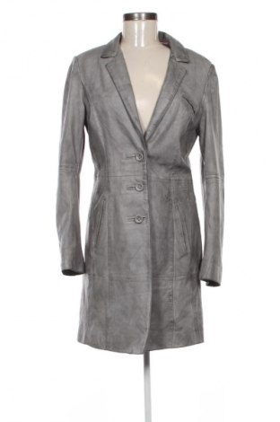 Dámská kožená bunda  Unbranded, Velikost M, Barva Šedá, Cena  3 118,00 Kč