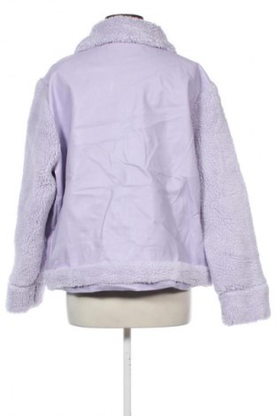 Dámska kožená bunda  Boohoo, Veľkosť XL, Farba Fialová, Cena  18,95 €