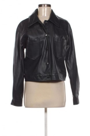 Γυναικείο δερμάτινο μπουφάν C&A, Μέγεθος M, Χρώμα Μπλέ, Τιμή 21,99 €