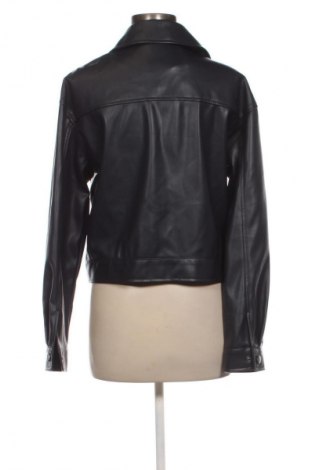 Γυναικείο δερμάτινο μπουφάν C&A, Μέγεθος M, Χρώμα Μπλέ, Τιμή 21,99 €