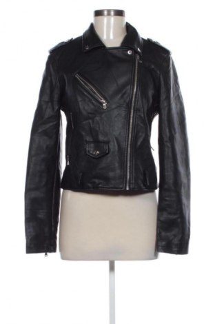 Geacă de piele pentru femei Clockhouse, Mărime M, Culoare Negru, Preț 183,99 Lei