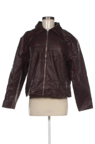 Γυναικείο δερμάτινο μπουφάν Cotton On, Μέγεθος XL, Χρώμα Κόκκινο, Τιμή 28,99 €