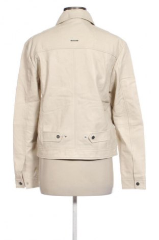 Γυναικείο δερμάτινο μπουφάν Deadwood, Μέγεθος S, Χρώμα Εκρού, Τιμή 182,99 €