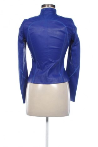 Damen Lederjacke Dirk Bikkembergs, Größe S, Farbe Blau, Preis 76,03 €