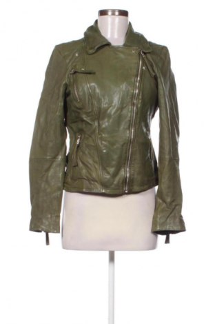 Γυναικείο δερμάτινο μπουφάν Freaky Nation, Μέγεθος S, Χρώμα Πράσινο, Τιμή 182,99 €