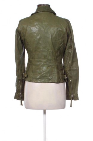 Γυναικείο δερμάτινο μπουφάν Freaky Nation, Μέγεθος S, Χρώμα Πράσινο, Τιμή 182,99 €