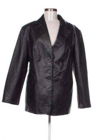 Дамско кожено яке George, Размер XL, Цвят Черен, Цена 50,00 €