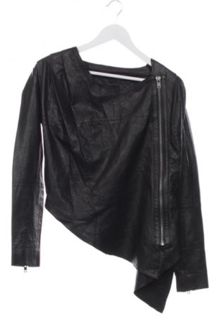 Дамско кожено яке Gestuz, Размер XS, Цвят Черен, Цена 300,28 €