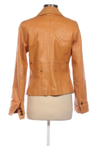 Дамско кожено яке Gina Mariolano, Размер M, Цвят Кафяв, Цена 66,56 €