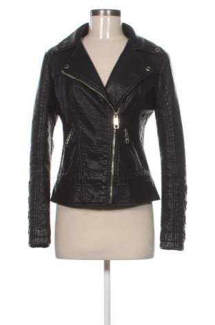 Дамско кожено яке Guess, Размер S, Цвят Черен, Цена 53,00 €