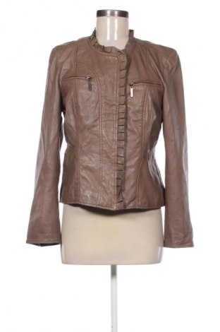 Дамско кожено яке Kello, Размер M, Цвят Кафяв, Цена 49,64 €