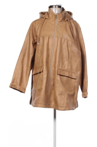 Γυναικείο δερμάτινο μπουφάν Laura Torelli, Μέγεθος L, Χρώμα Πορτοκαλί, Τιμή 15,99 €