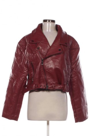 Damska kurtka skórzana Lioness, Rozmiar L, Kolor Czerwony, Cena 84,99 zł