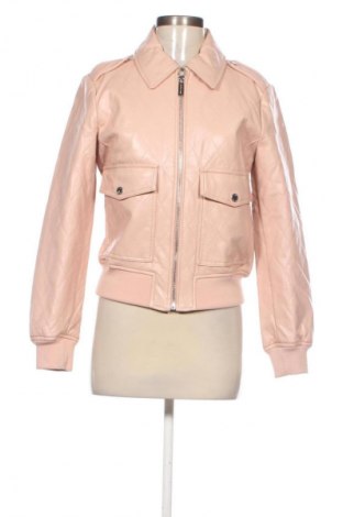 Damska kurtka skórzana MICHAEL Michael Kors, Rozmiar S, Kolor Różowy, Cena 262,57 zł