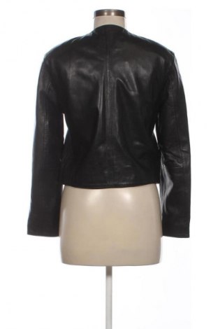 Дамско кожено яке Mango, Размер XS, Цвят Черен, Цена 21,00 €