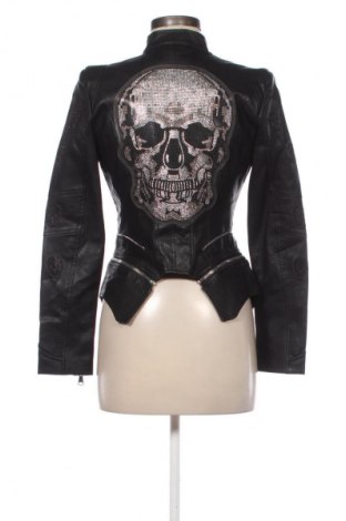 Γυναικείο δερμάτινο μπουφάν Miss & Furs, Μέγεθος S, Χρώμα Μαύρο, Τιμή 35,99 €