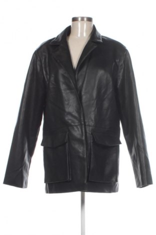 Дамско кожено яке NA-KD, Размер S, Цвят Черен, Цена 14,82 €