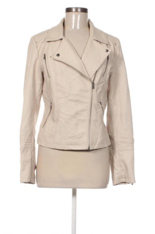 Geacă de piele pentru femei ONLY, Mărime M, Culoare Bej, Preț 129,99 Lei