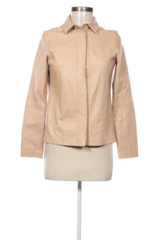 Дамско кожено яке Orsay, Размер XXS, Цвят Бежов, Цена 19,94 €