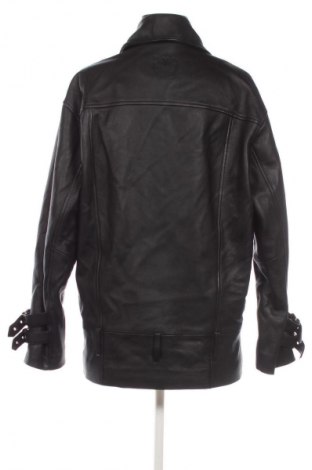 Γυναικείο δερμάτινο μπουφάν Pinko, Μέγεθος L, Χρώμα Μαύρο, Τιμή 264,99 €