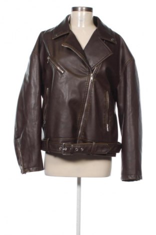 Дамско кожено яке Primark, Размер M, Цвят Кафяв, Цена 30,00 €