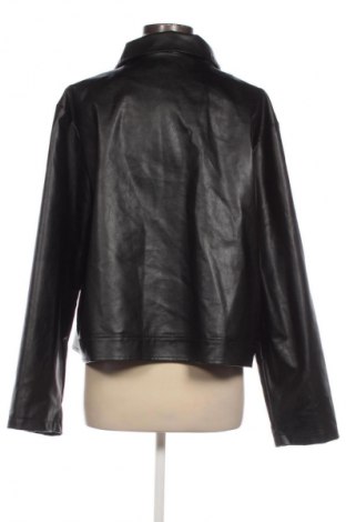 Dámská kožená bunda  SHEIN, Velikost 3XL, Barva Černá, Cena  850,00 Kč