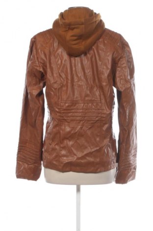 Γυναικείο δερμάτινο μπουφάν Unbranded, Μέγεθος M, Χρώμα Καφέ, Τιμή 18,99 €