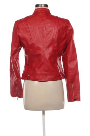 Γυναικείο δερμάτινο μπουφάν Unbranded, Μέγεθος M, Χρώμα Κόκκινο, Τιμή 21,99 €