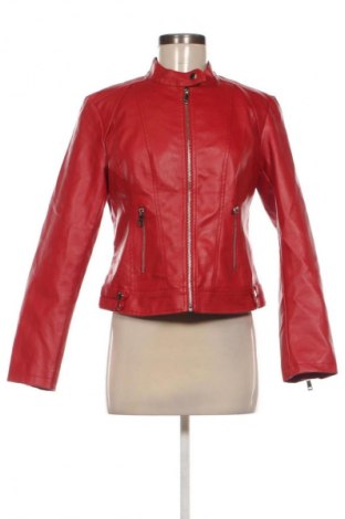 Γυναικείο δερμάτινο μπουφάν Unbranded, Μέγεθος M, Χρώμα Κόκκινο, Τιμή 21,99 €