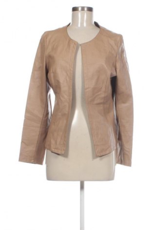 Γυναικείο δερμάτινο μπουφάν Unbranded, Μέγεθος L, Χρώμα  Μπέζ, Τιμή 35,99 €