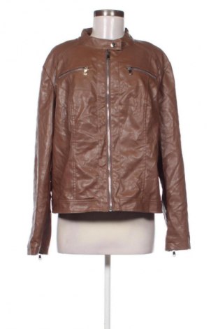 Дамско кожено яке Unbranded, Размер XXL, Цвят Кафяв, Цена 24,03 €