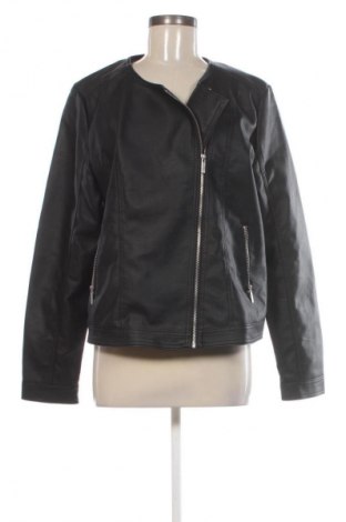 Γυναικείο δερμάτινο μπουφάν Unbranded, Μέγεθος M, Χρώμα Μαύρο, Τιμή 35,99 €
