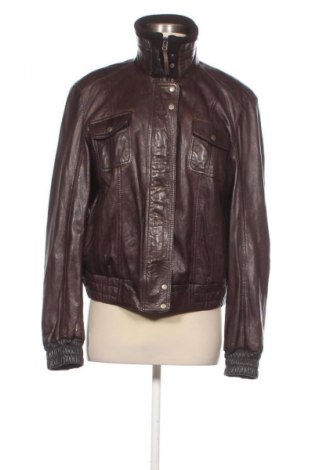 Dámská kožená bunda  Unbranded, Velikost XL, Barva Hnědá, Cena  1 276,00 Kč