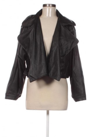 Γυναικείο δερμάτινο μπουφάν Unbranded, Μέγεθος M, Χρώμα Μαύρο, Τιμή 23,99 €