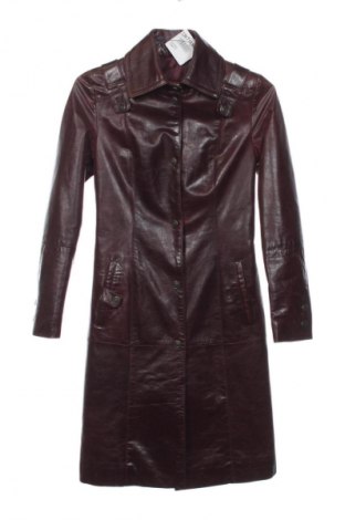 Dámská kožená bunda  Unbranded, Velikost S, Barva Červená, Cena  1 417,00 Kč