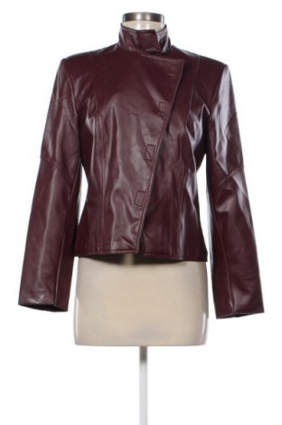 Дамско кожено яке Unbranded, Размер S, Цвят Червен, Цена 30,00 €