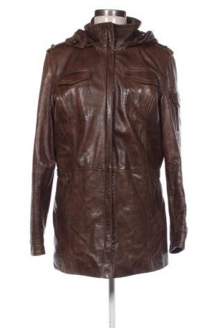 Dámská kožená bunda  Unbranded, Velikost L, Barva Hnědá, Cena  2 558,00 Kč